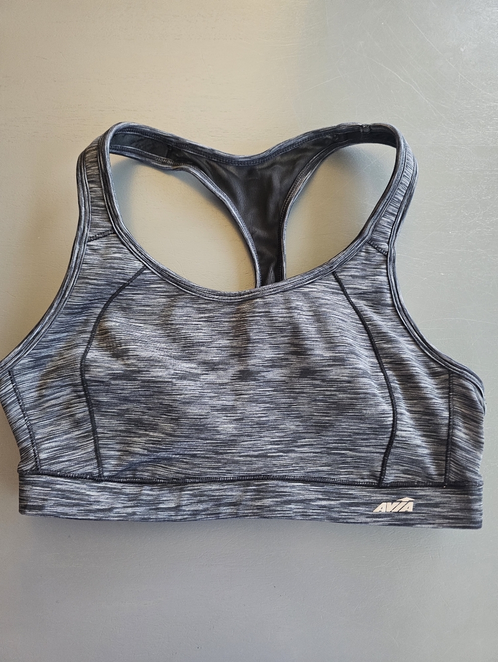 Womens Avia Racerback Sports Bra Sz Large
